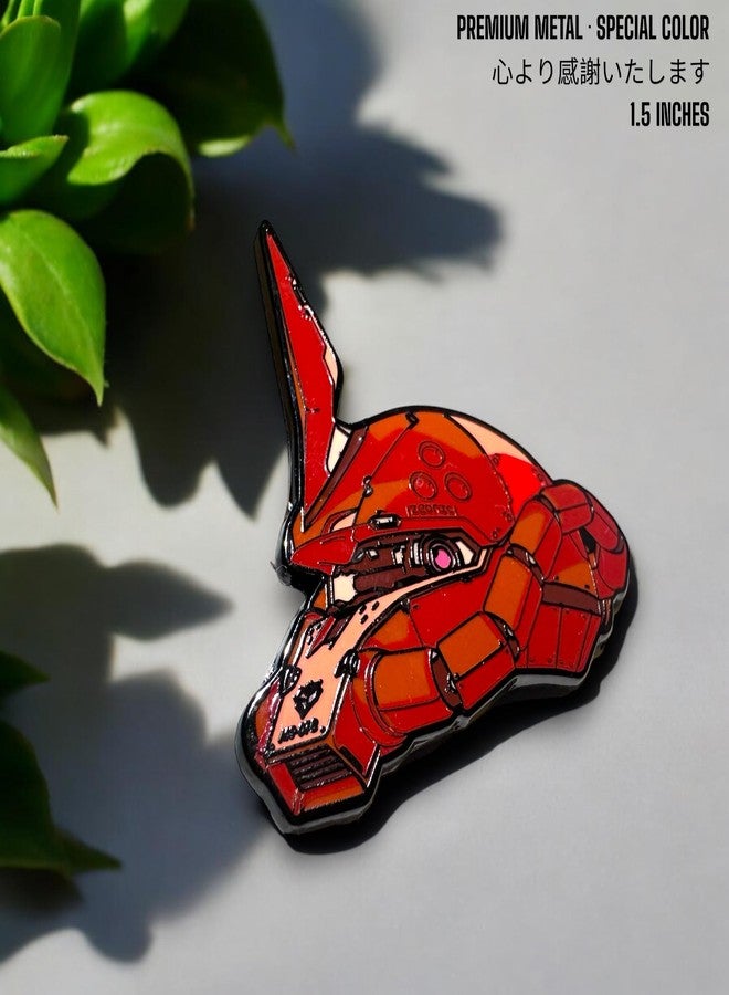 ZAKU PIN ZAKU PINS ZAKU MODEL PIN ZAKU II ZAKU 2 PIN ZAKU ENAMEL PINS ZAKU ROBOT SPIRITS MS-06 ZAKU FIGURE PIN HARD ENAMEL (AKA) - Image 4